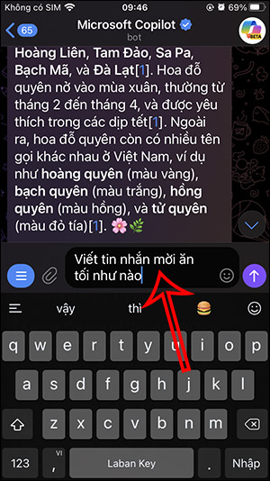 Hỗ trợ viết tin nhawsntreen Telegram 