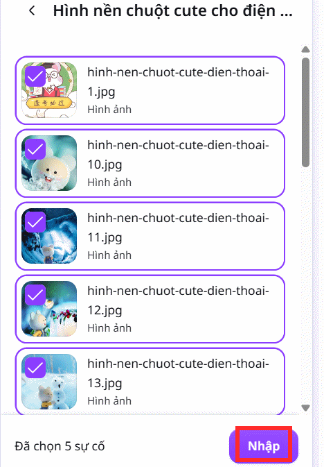 Nhập Google Drive vào Canva AI