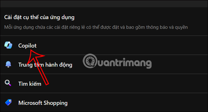 Chỉnh Copilot trên Edge 