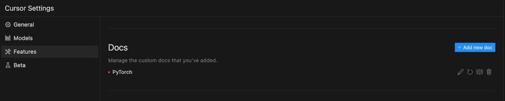 Tab Features trong Cursor AI