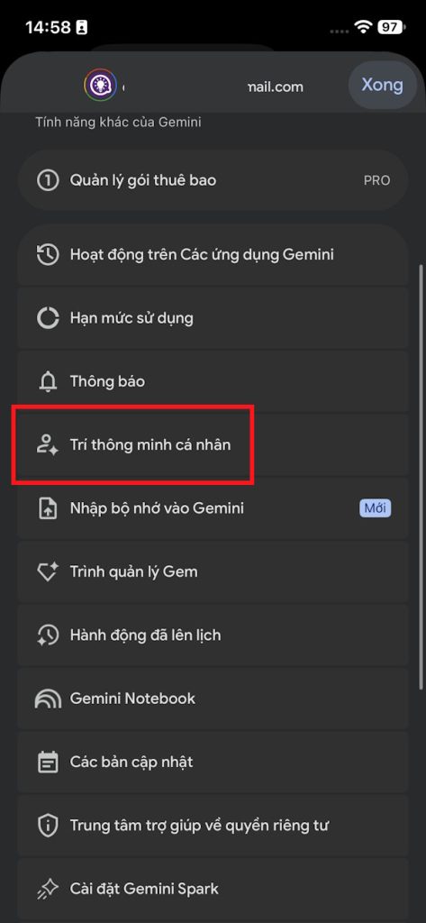 Trí thông minh cá nhan