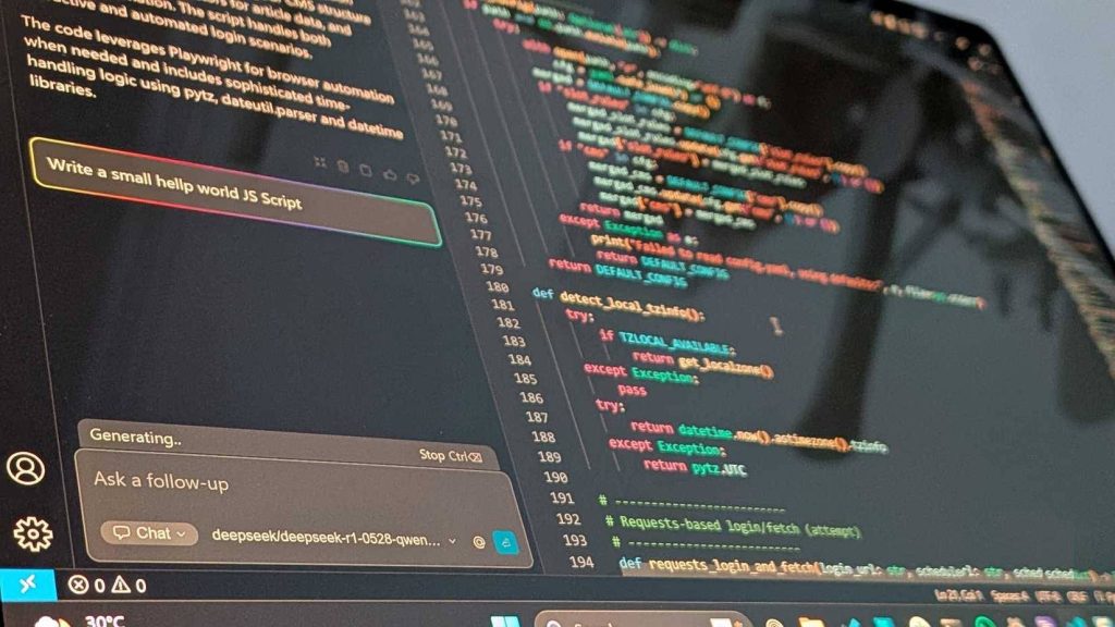 Mô hình AI cục bộ chạy trên VS Code
