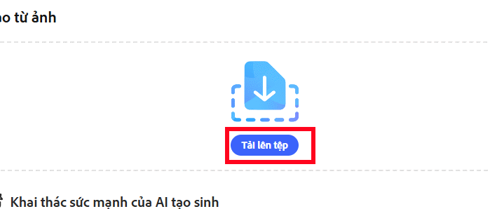 Tải ảnh lên Adobe Photoshop online