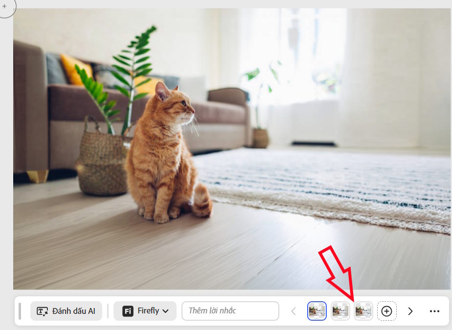 Ảnh mở rộng trên Adobe Photoshop online