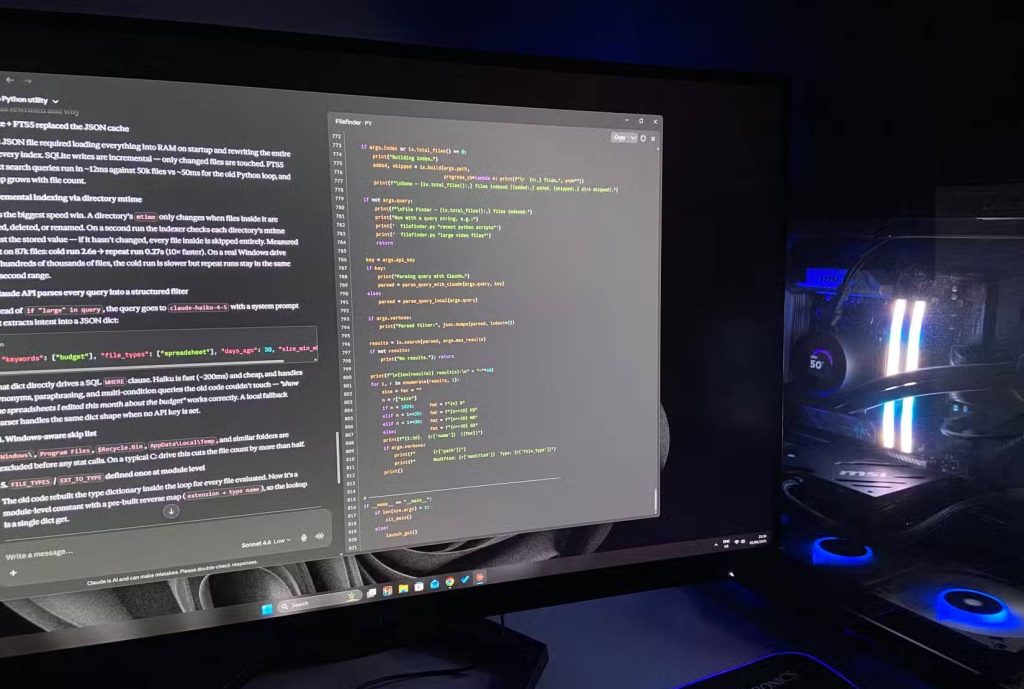 Claude Code đang chạy trên máy trạm