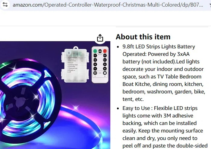 Một ví dụ về việc sử dụng AI để viết trong mô tả sản phẩm trên Amazon