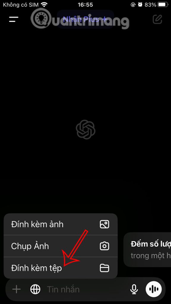 Đính kèm tệp 