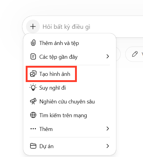 Tạo hình ảnh trên ChatGPT