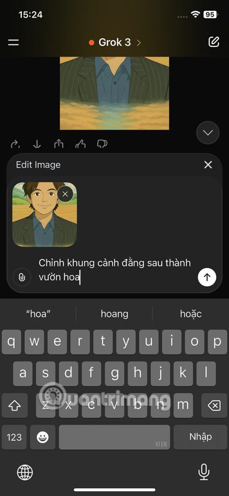 Mô tả thay đổi ảnh