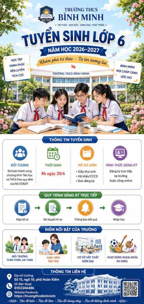 Ảnh tuyển sinh THCS