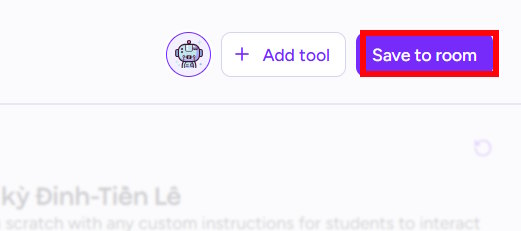 Lưu Chatbot trên Magic School