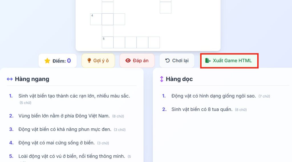 Tạo game 