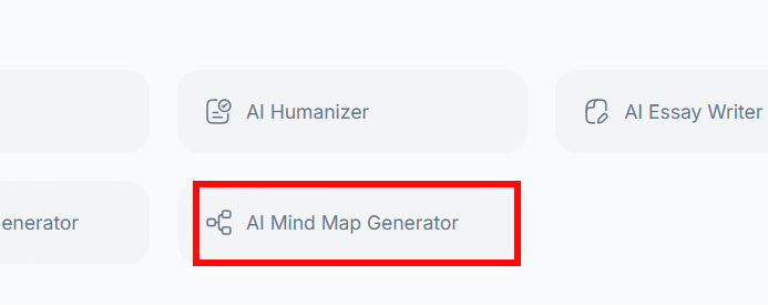 AI Mind Map Generator trên NoteGPT