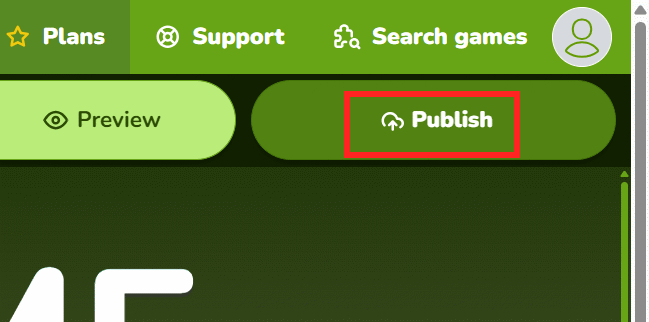 Xuất game Crossword trên Educaplay