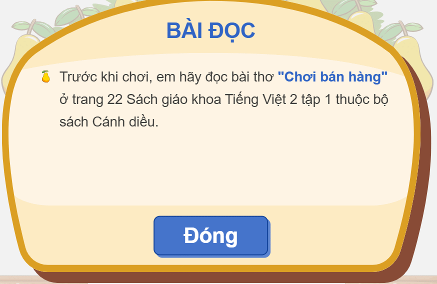Yêu cầu ôn tập tiếng Việt trên chuongtrinhmoi
