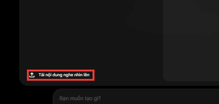 Tải ảnh logo làm video intro lên Flow