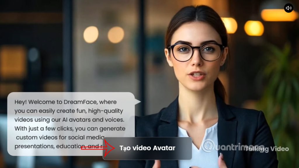 Video nhép miệng AI trên DreamFace