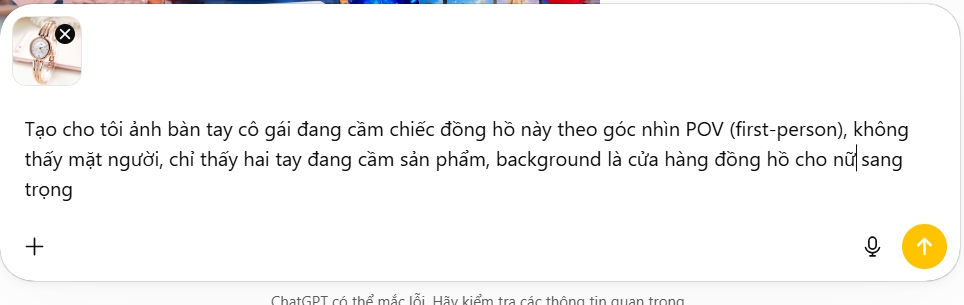 Ảnh cầm sản phẩm