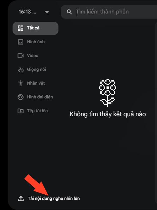Tải ảnh quảng cáo sản phẩm lên Flow