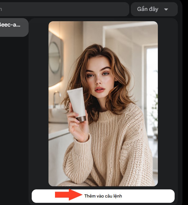 Tạo video từ ảnh quảng cáo sản phẩm trên Flow