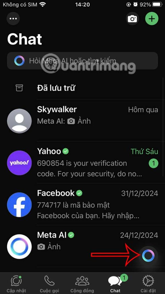 Meta AI WhatsApp