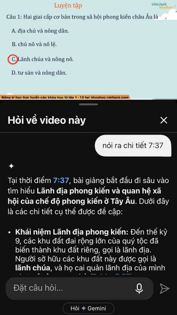 Nội dung đoạn video