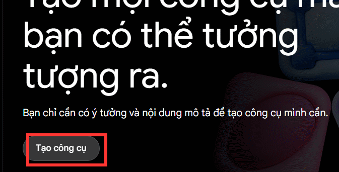 Tạo công cụ mới trên Flow