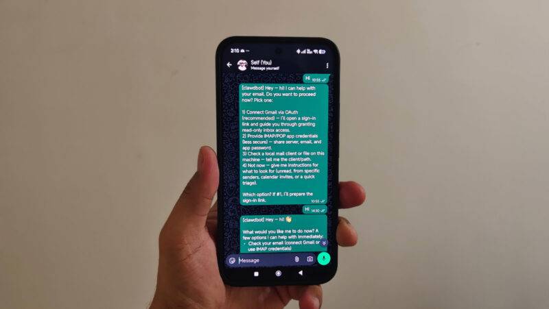 Clawdbot trên WhatsApp