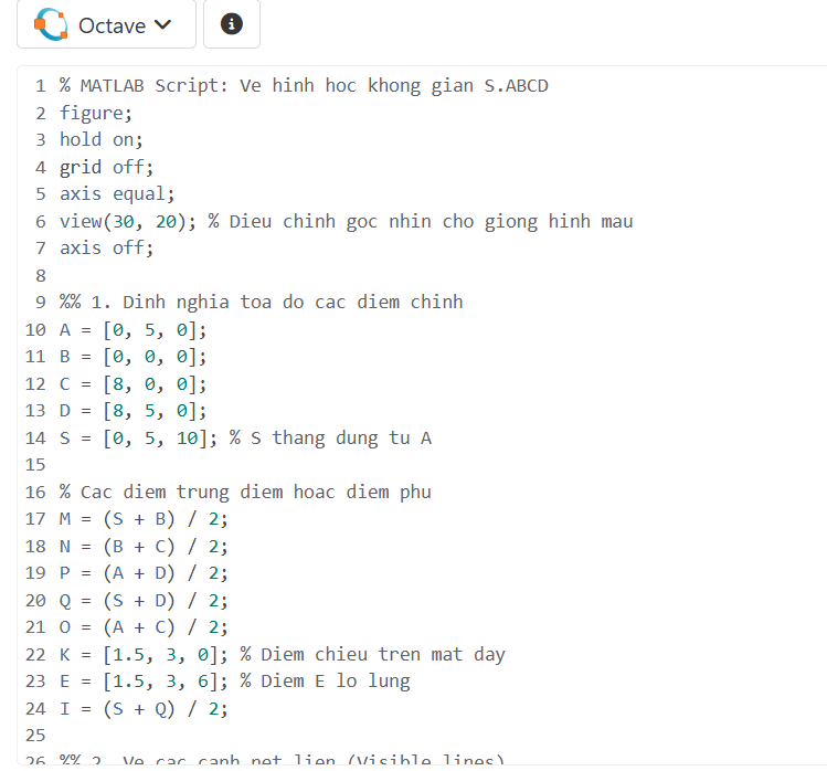 Code MATLAB