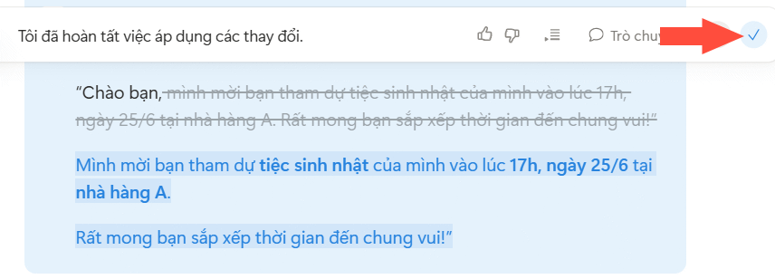Câu trả lời mới của Notion AI