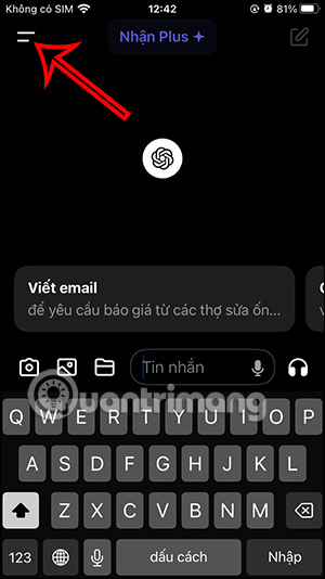 Tùy chọn ChatGPT