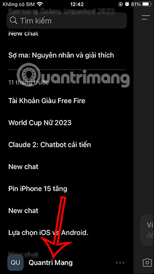 Tài khoản ChatGPT