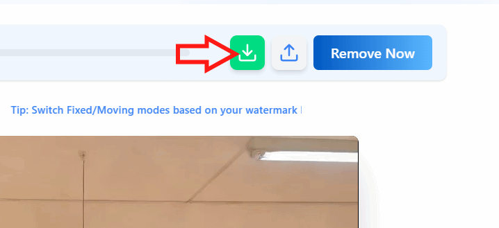 Tải video đã xóa logo bằng Magic Eraser