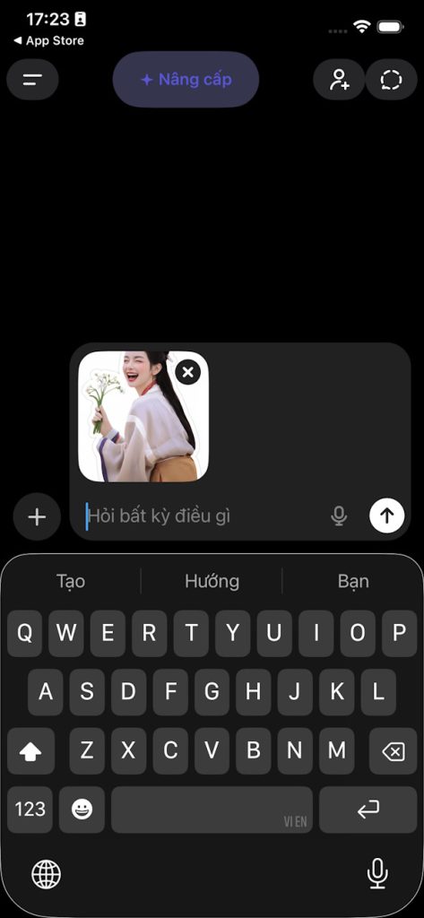 Chỉnh ảnh trên ChatGPT