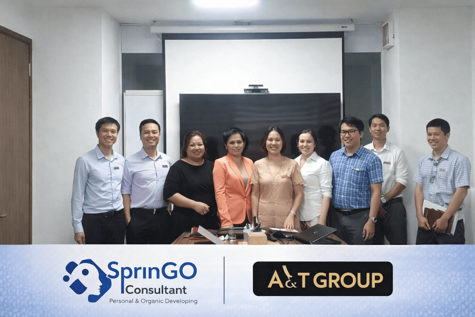 SprinGO khởi động dự án tư vấn nhân sự cùng A&T Việt Nam