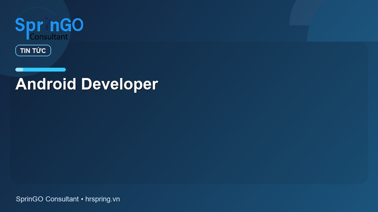 Android Developer