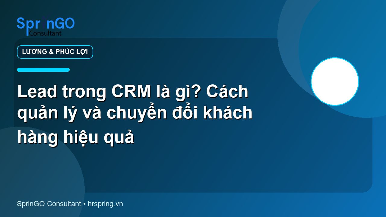 Lead trong CRM là gì? Cách quản lý và chuyển đổi khách hàng hiệu quả