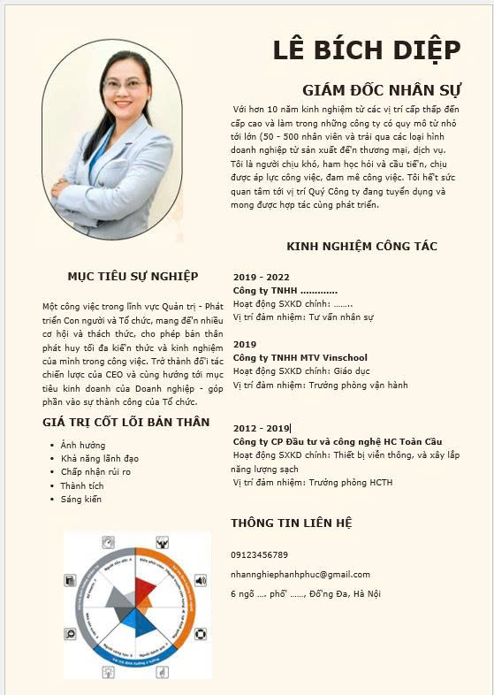 Cách viết CV chuyên nghiệp