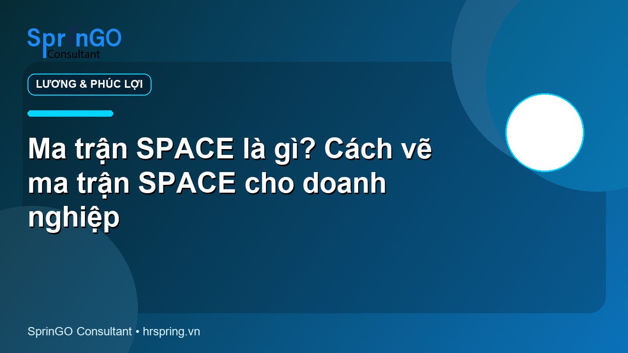 Ma trận SPACE là gì? Cách vẽ ma trận SPACE cho doanh nghiệp
