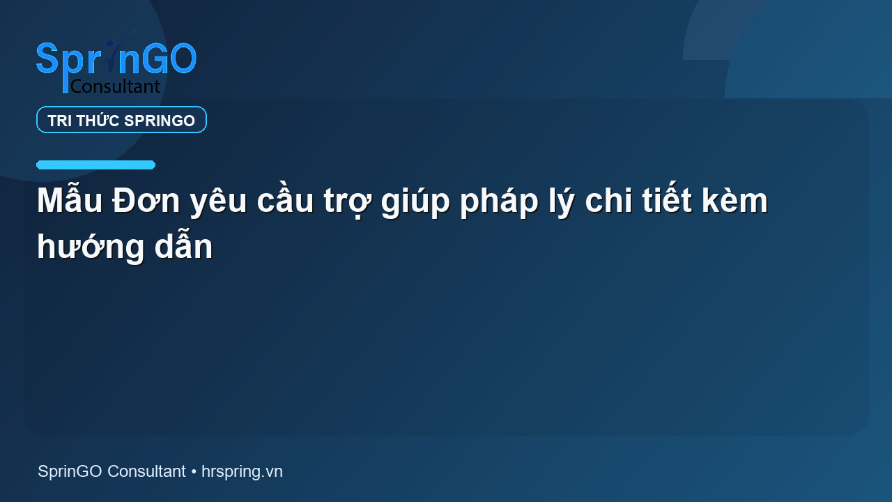 Mẫu Đơn yêu cầu trợ giúp pháp lý chi tiết kèm hướng dẫn