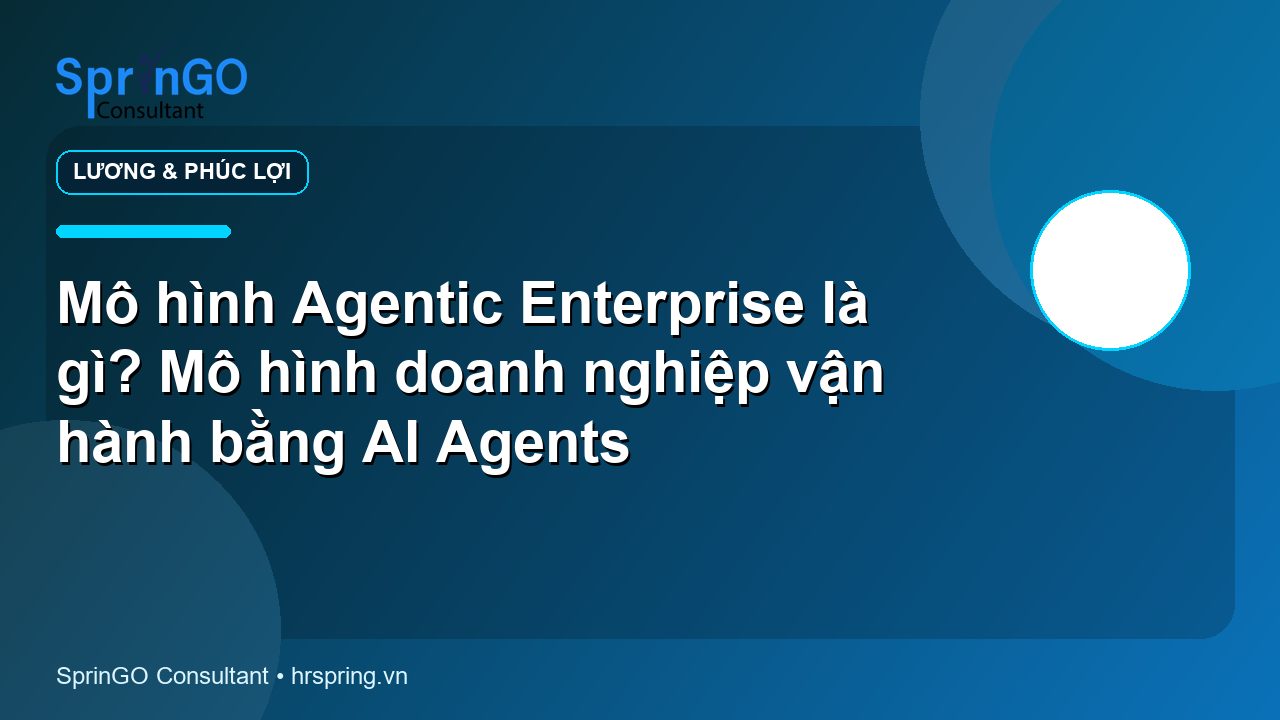 Mô hình Agentic Enterprise là gì? Mô hình doanh nghiệp vận hành bằng AI Agents