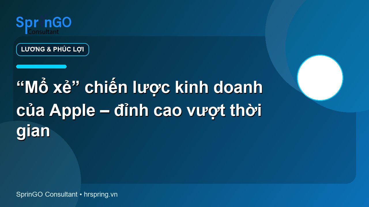 “Mổ xẻ” chiến lược kinh doanh của Apple – đỉnh cao vượt thời gian