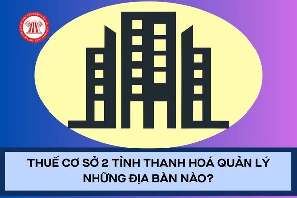 Thuế cơ sở 2 Tỉnh Thanh Hoá quản lý những địa bàn nào?