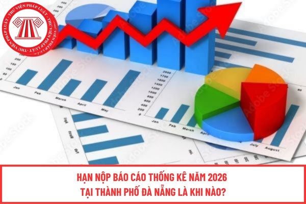 Hạn nộp báo cáo thống kê năm 2026 tại thành phố Đà Nẵng là khi nào?