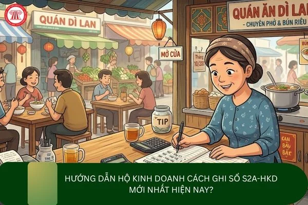 Hướng dẫn hộ kinh doanh cách ghi sổ S2a-HKD mới nhất hiện nay?