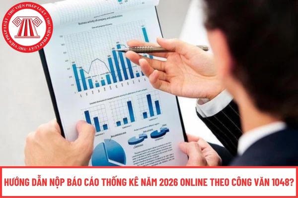 Hướng dẫn nộp báo cáo thống kê năm 2026 online theo Công văn 1048?