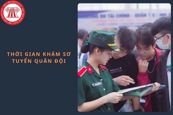 Thời gian khám sơ tuyển quân đội và những điểm cần lưu ý trong năm 2025?