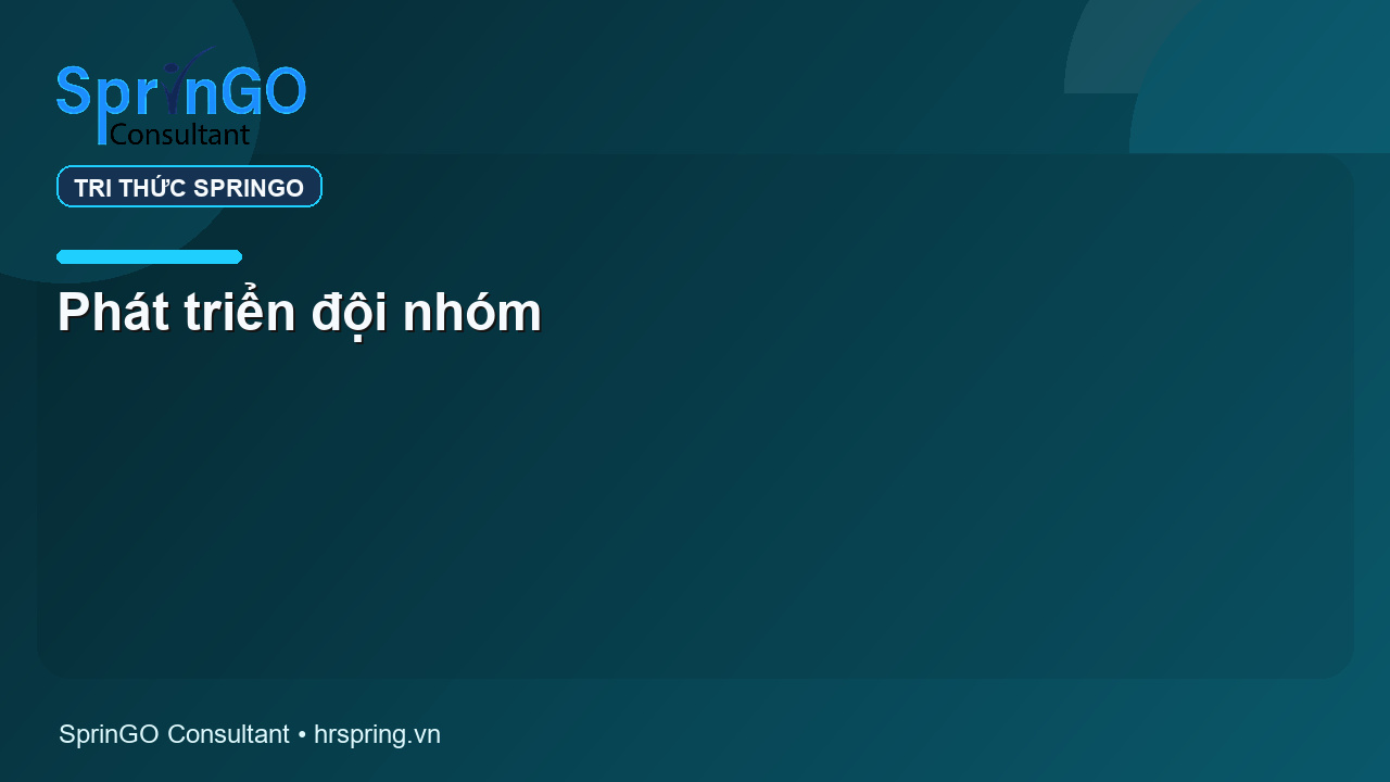 Phát triển đội nhóm