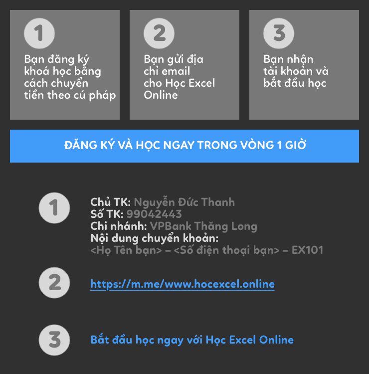 Học Excel kế toán – Tự tạo phần mềm quản lý kho với Excel và VBA