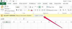 Cách chạy file Macro, chạy file VBA trong Excel
